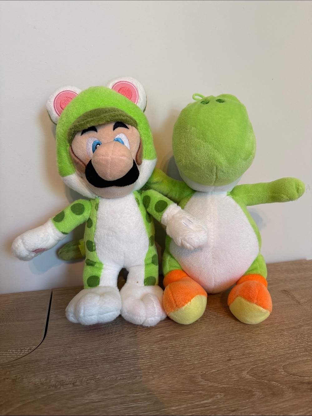 Super Mario Brothers Luigi & Yoshi Toy - Kids Plush Set